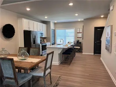 New construction Townhouse house 27 Cobalt Ln, Unit 77, Newnan, GA 30265 plan Eaves - image 11