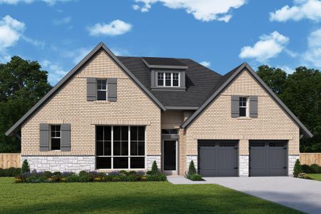 New construction Single-Family house 2065 Spotted Fawn Dr, Arlington, TX 76005 The Brooklyn- photo 0
