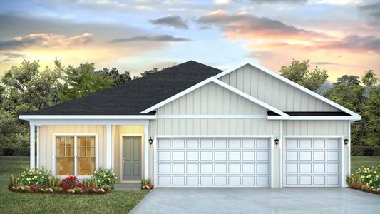 New construction Single-Family house 14 Lanman Ln, Crawfordville, FL 32327 plan Madison - image