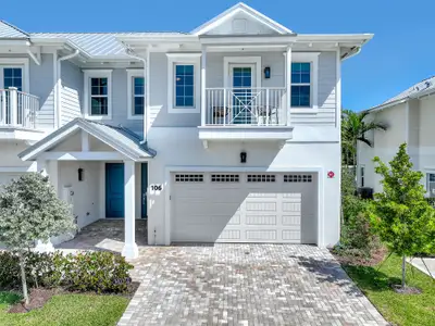 New construction Townhouse house 100 Royal Palm Cir, Tequesta, FL 33469 plan Greenville - image 1