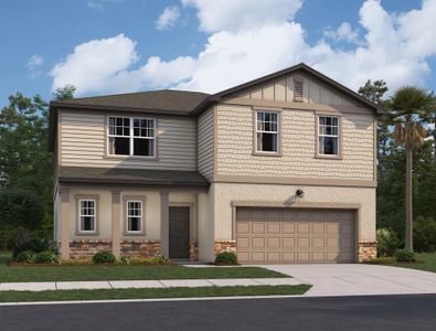 New construction Single-Family house 14967 Pisa Pkwy, Dade City, FL 33523 plan Splendor - image