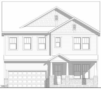 New construction Single-Family house 328 Murray Grey Lane, Wake Forest, NC 27587 Aurora B- photo 0