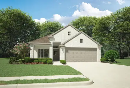 New construction Single-Family house 292 Bright Alcove Ct, Lavon, TX 75166 plan Turquoise | Elevon - image