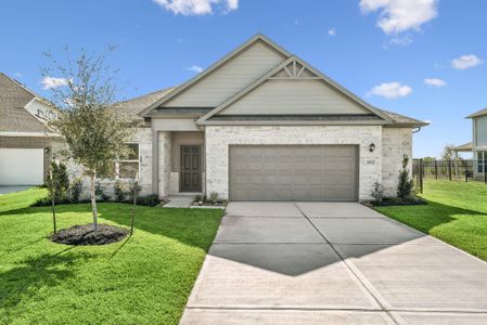 New construction Single-Family house 10931 Amador Peak Dr, Iowa Colony, TX 77583 plan The Davenport II - image