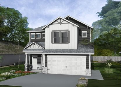New construction Single-Family house 108 Landry Cv, Georgetown, TX 78628 plan Iris 2400 S - image