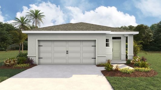New construction Single-Family house 14931 Shelly Ln, Wimauma, FL 33598 plan Harper - image