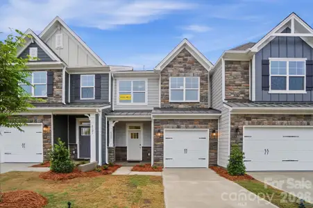 New construction Townhouse house 4327 Black Ct, Harrisburg, NC 28075 plan Ashland - image