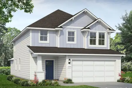 New construction Single-Family house 903 Windrow Run, Hutto, TX 78634 plan Heritage Mill 2595 - image