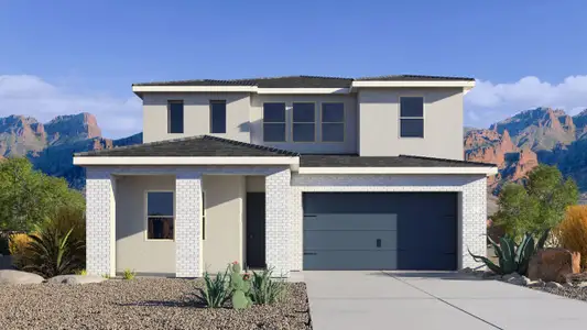 New construction Single-Family house 7022 W Pinnacle Vista Dr, Peoria, AZ 85383 plan Miraval II - image