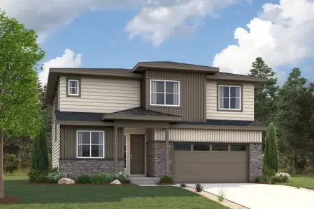New construction Single-Family house 20911 Grays Peak Dr, Parker, CO 80138 plan The Gateway - image