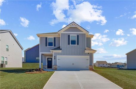 New construction Single-Family house 98 Homesite Fayme Ct, Newnan, GA 30263 Reagan- photo 1 1