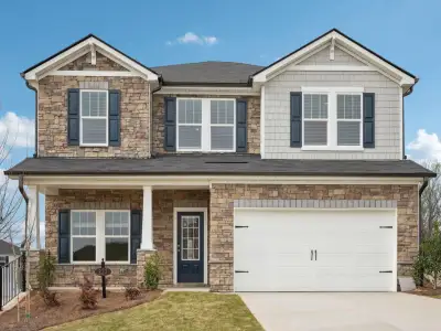 New construction Single-Family house 123 Sope Creek Cir, Pendergrass, GA 30567 Brentwood- photo 0