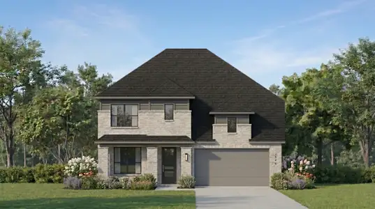 New construction Single-Family house 1368 Cypress Paul St, Leander, TX 78641 plan Solomon - image
