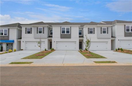 New construction Townhouse house 305 Heavenly Hollow Pl, Mcdonough, GA 30253 Austin- photo 0