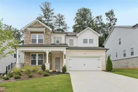 New construction Single-Family house 3219 Shirecrest Ln, Dacula, GA 30019 plan Sumner - image