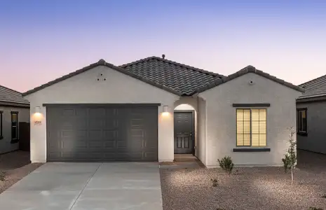 New construction Single-Family house 4818 S 253Rd Ln, Buckeye, AZ 85326 plan Verbena - image