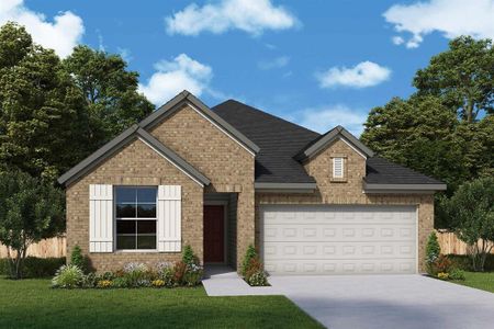 New construction Single-Family house 426 Embden Rim Drive, Willis, TX 77318 The Penmark- photo 0