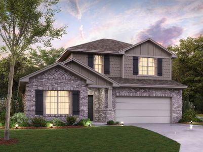 New construction Single-Family house 252 Ashley Branch St, Magnolia, TX 77354 plan Barbosa - image