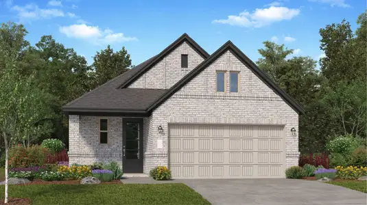New construction Single-Family house 1518 Gentle Wind Ct, Angleton, TX 77515 plan Cupertino II - image