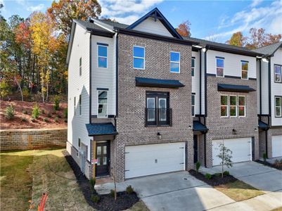 New construction Townhouse house 20 Rock Park Wy, Unit 19, Tucker, GA 30084 plan Kinsley  - image