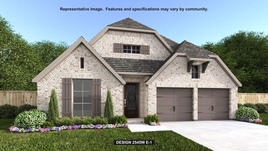 New construction Single-Family house 232 Rightfield Dr, Liberty Hill, TX 78642 plan 2545W - image