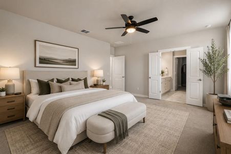 New construction Single-Family house 17408 Monastrell Ln, Round Rock, TX 78664 plan Arlington - image 11