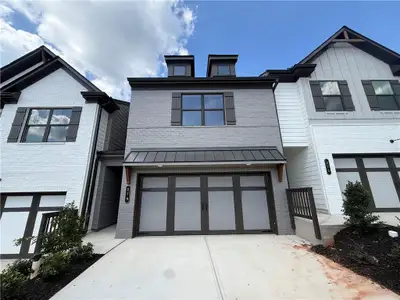 New construction Townhouse house 279 Brook Landing Cir, Auburn, GA 30011 plan Medlock - image