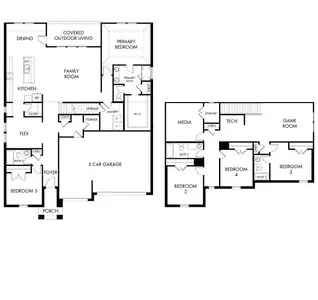 New construction Single-Family house 2216 Windy Trl, Princeton, TX 75407 plan The Abington - image