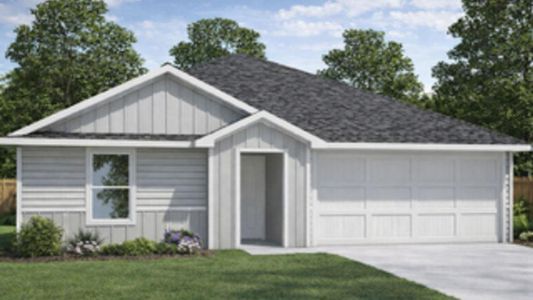 New construction Single-Family house 212 Golden Eagle Blvd, New Waverly, TX 77358 plan Austin - image