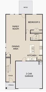 1st Floorplan -Photo is a Rendering.  Please contact On-Site for any questions or information.