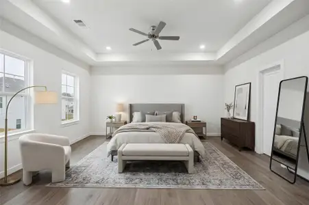 New construction Townhouse house 6330 Paddington Bend Dr, Houston, TX 77008 - image 5