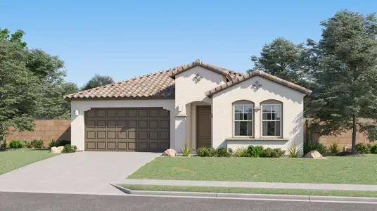 New construction Single-Family house 3286 E Ranchhand Dr, San Tan Valley, AZ 85140 Revolution Plan 4083- photo 1 1