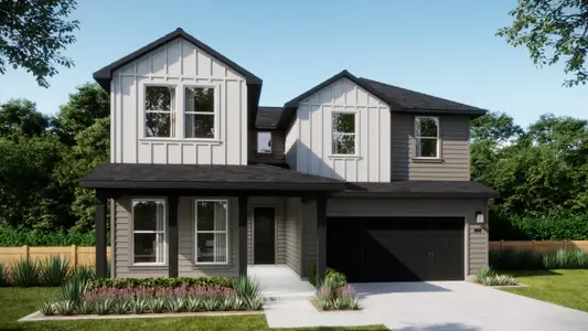 New construction Single-Family house 271 Ezekiel St, Kyle, TX 78640 plan 4053 - image
