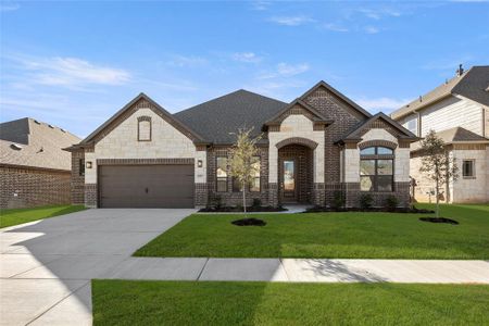 New construction Single-Family house 1057 Fleetwood Dr, Justin, TX 76247 Bellaire- photo 1 1