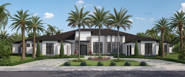 New construction Single-Family house 3905 Fieldview Wy, Wellington, FL 33414 - image