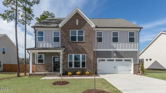 New construction Single-Family house 1609 Jasmine View Wy, Knightdale, NC 27545 plan Bennett - image