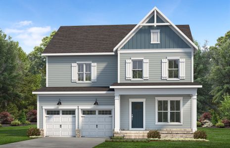 New construction Single-Family house 661 Circle Pond St, Knightdale, NC 27545 plan Continental - image