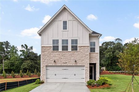 New construction Single-Family house 5624 Tillman Way, Powder Springs, GA 30127 Cadence- photo 0