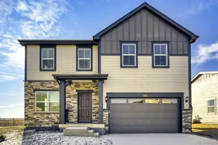 New construction Single-Family house 4202 Lucas Dr, Johnstown, CO 80534 plan Oliver - image
