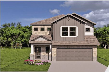 New construction Single-Family house 21811 Ash Cypress Court, Houston, TX 77433 Iris- photo 0