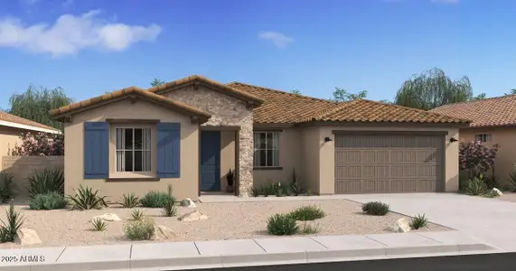New construction Single-Family house 37700 W Santa Maria St, Maricopa, AZ 85138 plan Jerome - image
