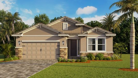 New construction Single-Family house 35623 Lowery Trl, Zephyrhills, FL 33541 plan Lantana - image