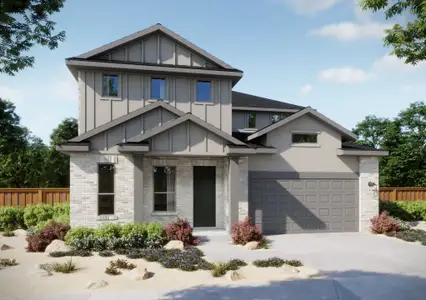 New construction Single-Family house 2333 Banda Bnd, Round Rock, TX 78681 plan Hidalgo - image