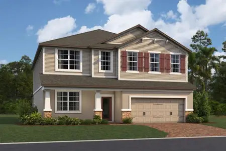 New construction Single-Family house 5308 High Line Dr, St. Cloud, FL 34771 plan Sonoma - Eco Series - image