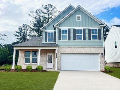 New construction Single-Family house 1670 Jordan Brook Dr, Lawrenceville, GA 30043 plan Hollins - image