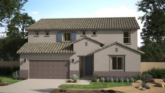 New construction Single-Family house 7044  Bushy Trail Lane, San Tan Valley, AZ 85143 - photo 0