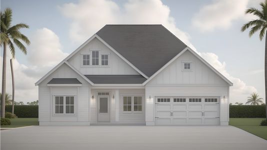 New construction Single-Family house Sunset Beach, NC 28468 plan Ansley - image