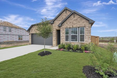 New construction Single-Family house 6030 Edna Pt, New Braunfels, TX 78130 plan The Gardenia - image