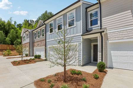 New construction Townhouse house 3024 Osier Cir, Douglasville, GA 30135 plan Echo - image
