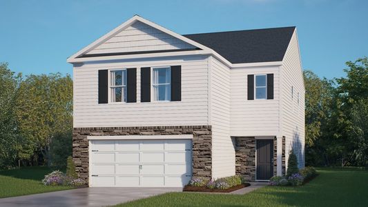 New construction Single-Family house 601 Tradition Farm Pl, Wendell, NC 27591 plan Elston - image